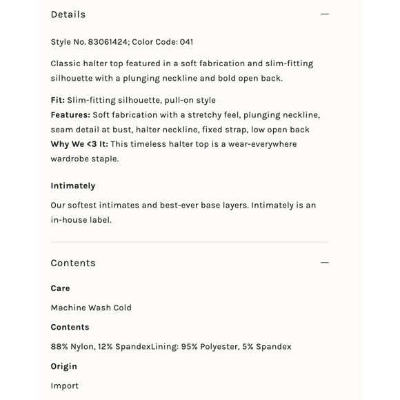 NWT Free‎ People Have It All Halter Top Plunging Neckline Open Back White XS - Picture 5 of 7